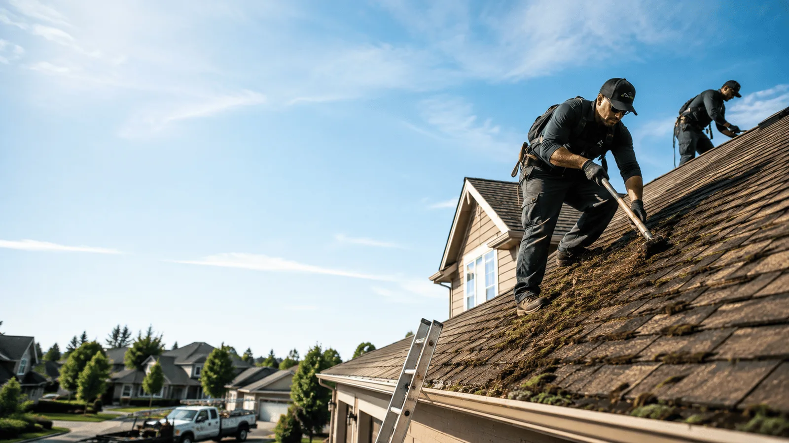 Roof Moss Removal in Bagwell, TX near me